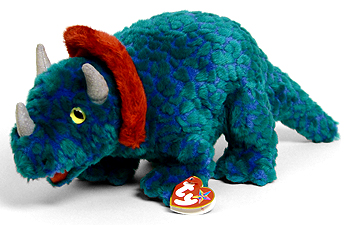 Hornsly - triceratops - Ty Beanie Buddies