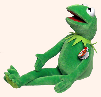 Kermit - frog - Ty Beanie Buddy