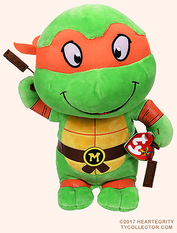 Michelangelo - teenage mutant ninja turtle - Ty Beanie Buddies