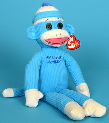My Little Monkey (blue) - Ty Beanie Buddy