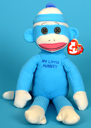 My Little Monkey (blue) - Ty Beanie Buddies