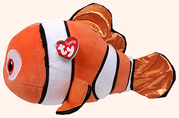 Nemo (Disney Sparkle) - clownfish - Ty Beanie Buddies