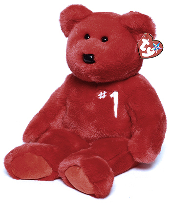 #1 Bear - Ty Beanie Buddy