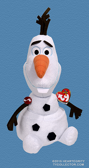 Olaf (with sound) - snowman - Ty Beanie Buddies