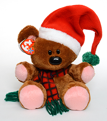 Pooky (holiday version) - teddy bear - Ty Beanie Buddies