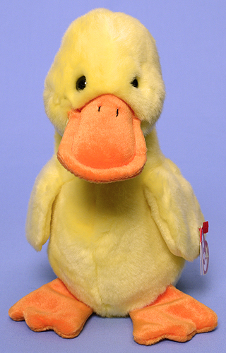 Quackers (with wings) - duck - Ty Beanie Buddies