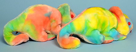 Rainbow - chameleon - Ty Beanie Buddies