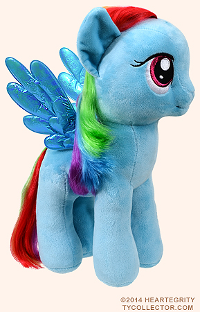 Rainbow Dash (large) - pony - Ty Beanie Buddies