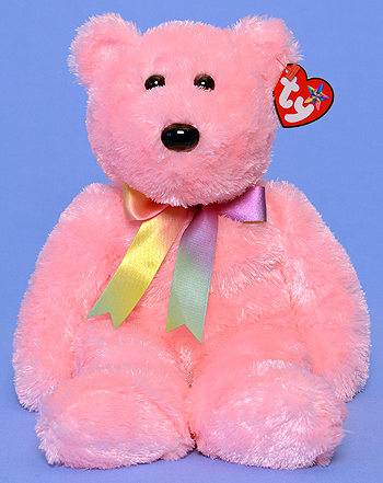 Sherbet (pink) - Bear - Ty Beanie Buddies