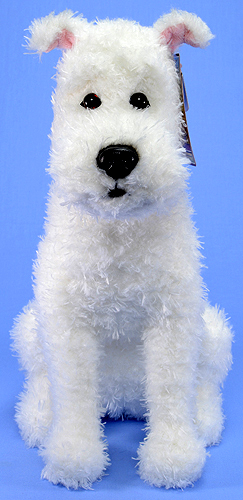 Snowy (Tintin) - wire fox terrier - Ty Beanie Buddies
