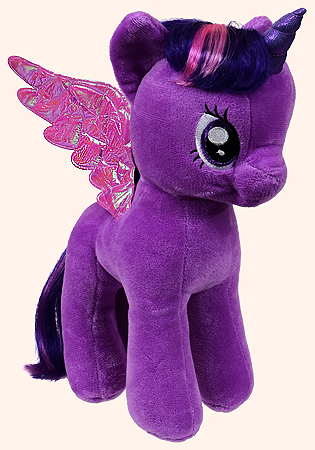Twilight Sparkle - unicorn pony - Ty Beanie Buddies