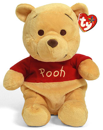 Winnie the Pooh - bear - Ty Beanie Buddies