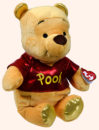 Winnie the Pooh (Disney Sparkle) - bear - Ty Beanie Buddy