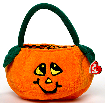 Bag O' Tricks - pumpkin bag - Ty Classic / Plush