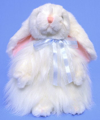 Cashmere (blue ribbon) - Rabbit - Ty Classic / Plush