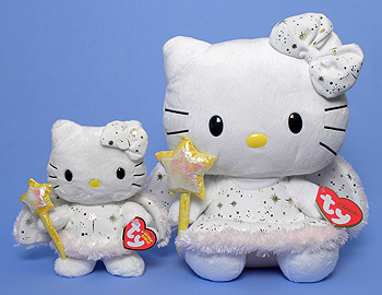 Hello Kitty gold angel Beanie Baby and Classic
