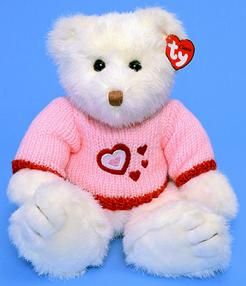 Lacey (Valentine sweater) - bear - Ty Classic / Plush