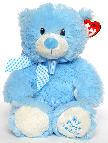 My First Teddy Bear (blue) - Ty Classics / Plush