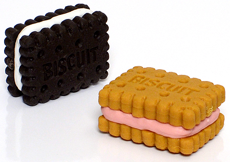 Cookie pair - Ty Beanie Puzzle Erasers