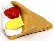 Crepe (chocolate) - Ty Puzzle Erasers