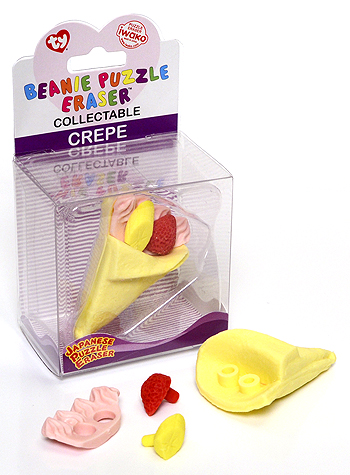 Crepe - Ty Beanie Puzzle Erasers