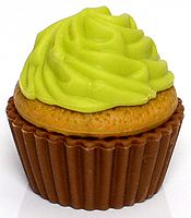 Cupcake (pistachio) - Ty Beanie Puzzle Eraser