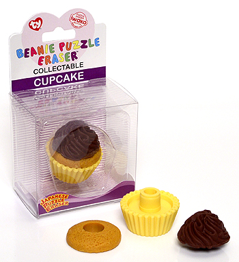 Cupcake - Ty Beanie Puzzle Erasers