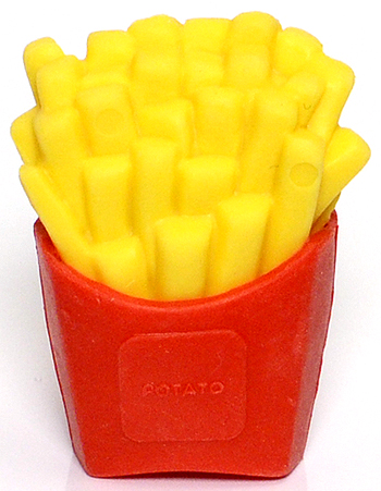 French fries - Ty Beanie Puzzle Erasers