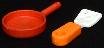 Frying Pan Set - Ty Beanie Puzzle Erasers