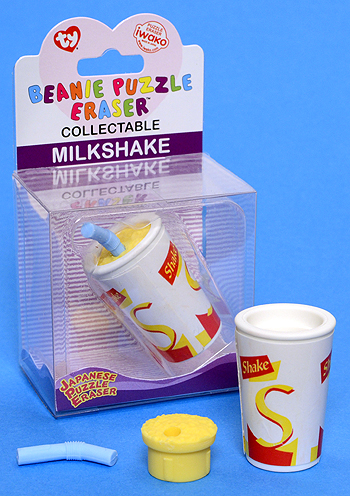 Milkshake - Ty Beanie Puzzle Erasers