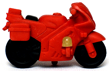 Motorcycle - Ty Beanie Puzzle Eraser