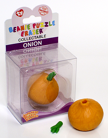 Onion - Ty Beanie Puzzle Erasers