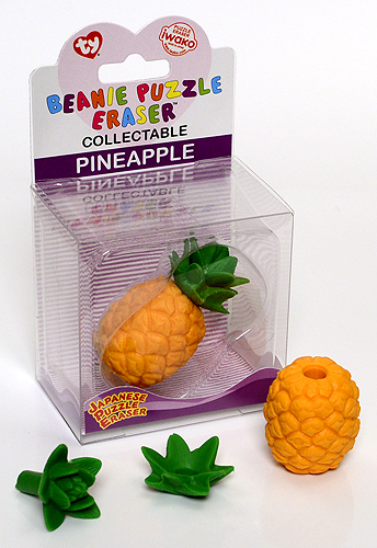 Pineapple - Ty Beanie Puzzle Erasers