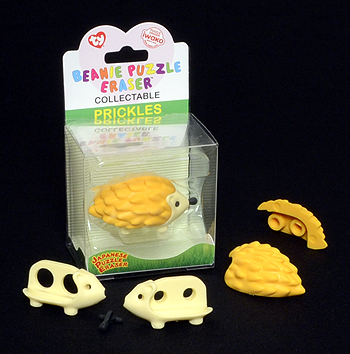 Prickles - hedgehog - Ty Beanie Puzzle Erasers