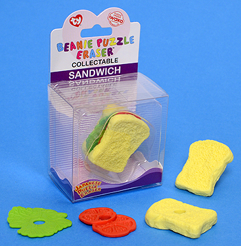 Sandwich - Ty Beanie Puzzle Erasers