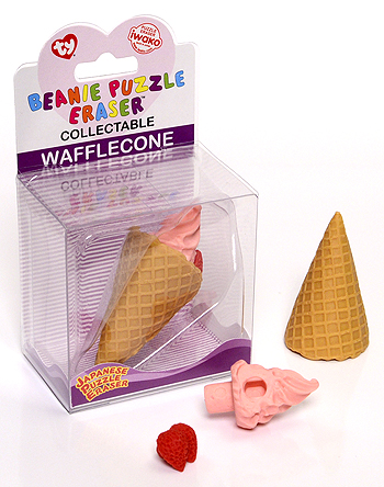 Wafflecone - Ty Beanie Puzzle Erasers
