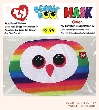 Owen - owl - Ty Boo Mask