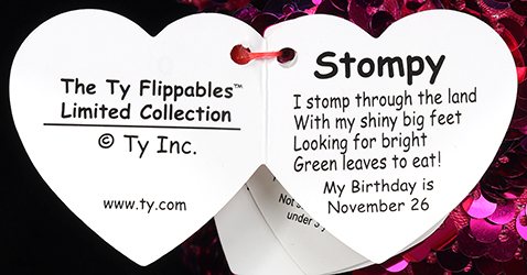 Stompy - swing tag inside