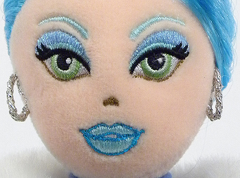 Sassy Star (blue lips) - close-up