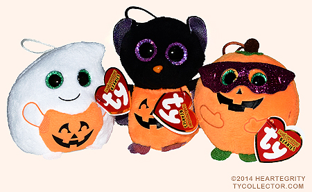 2014 - Ty Halloweenie Beanies