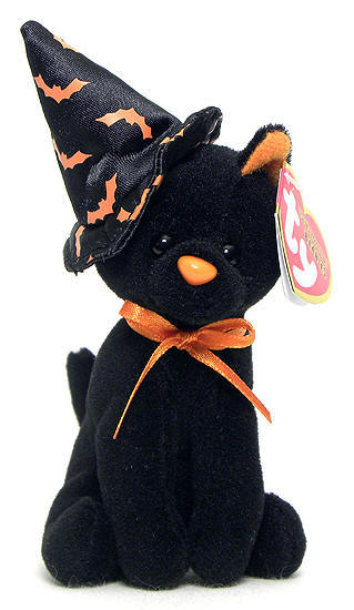 Scurry - cat - Ty Halloweenie Beanies