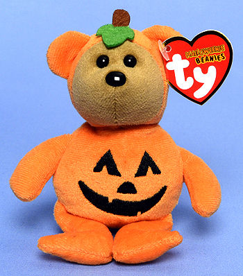 Teddykin - bear - Ty Halloweenie Beanies