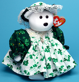 Winning entry in the 2012 Saint Patrick's Day Beanie Baby Contest