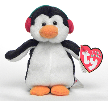 Snowbank (key-clip) - Penguin - Ty Jingle Beanies