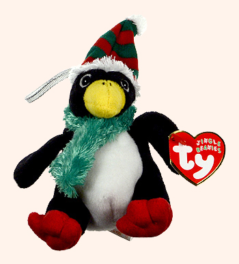 Toboggan - penguin - Ty Jingle Beanies