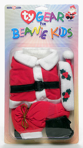 Santa - Ty Gear outfit for Beanie Kids