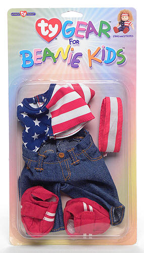 Stars and Stripes - Ty Gear outfit for Beanie Kids