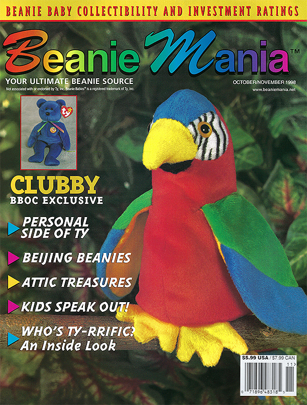 Beanie Mania magazine - October/November 1998