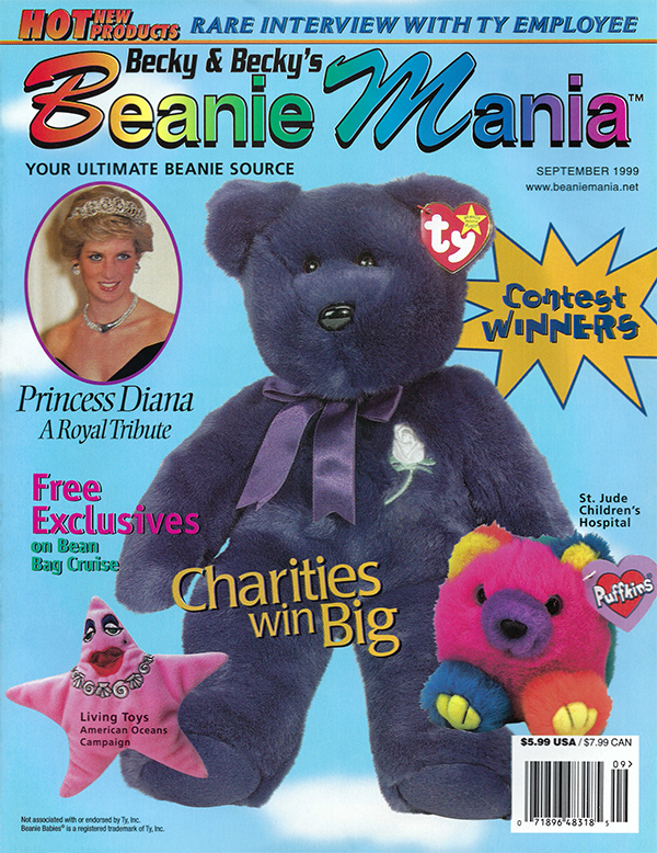 Beanie Mania magazine - September 1999