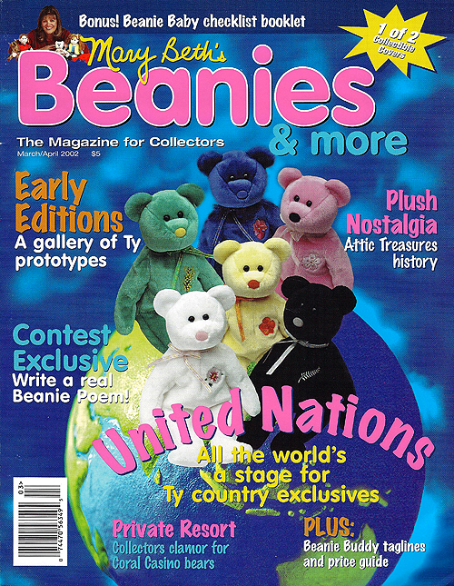 Mary Beth's Beanies & More magazine - March/April 2002